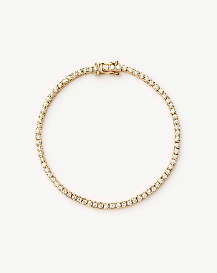 feines gold-diamant-tennisarmband – missoma us
