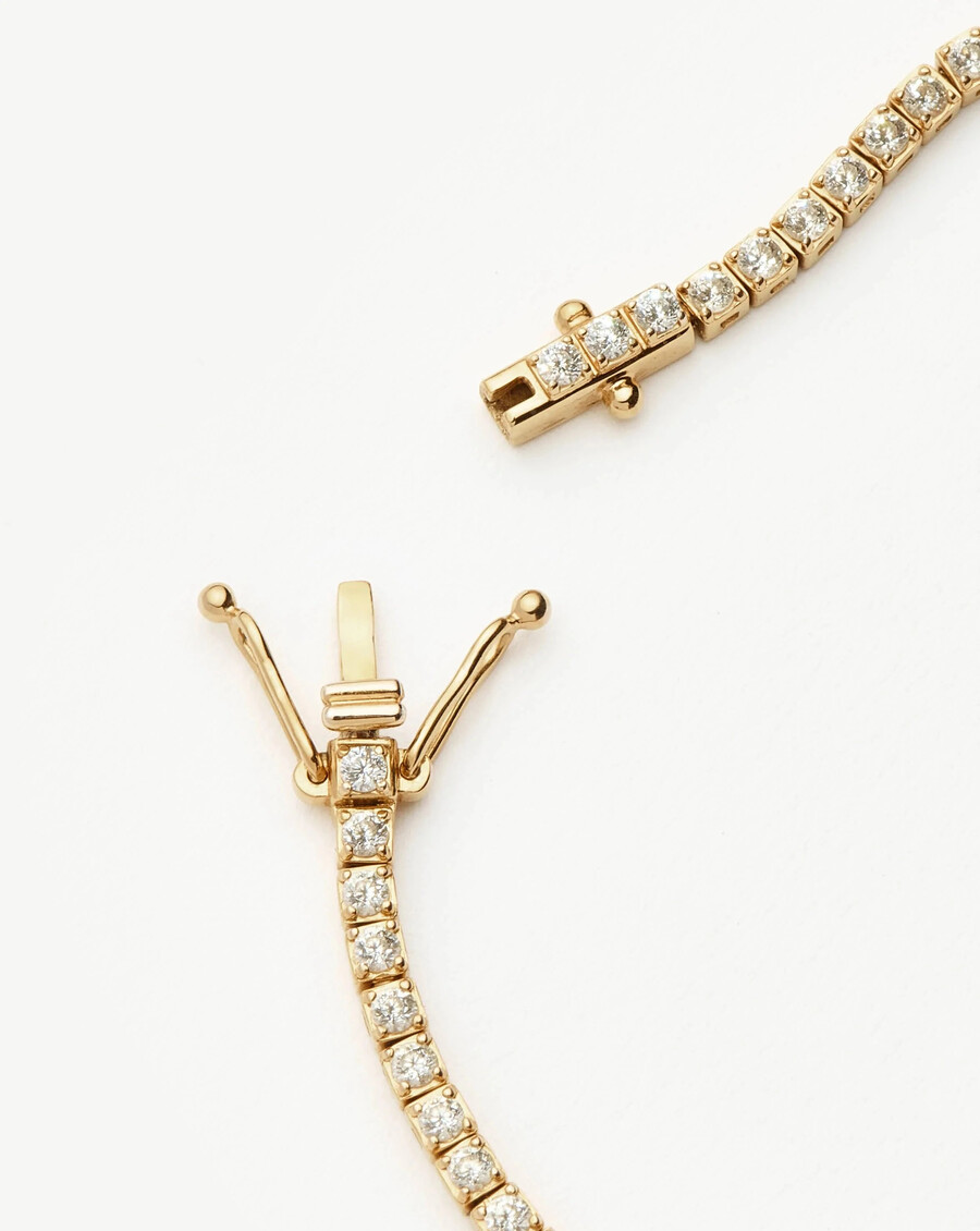 feines gold-diamant-tennisarmband – missoma us