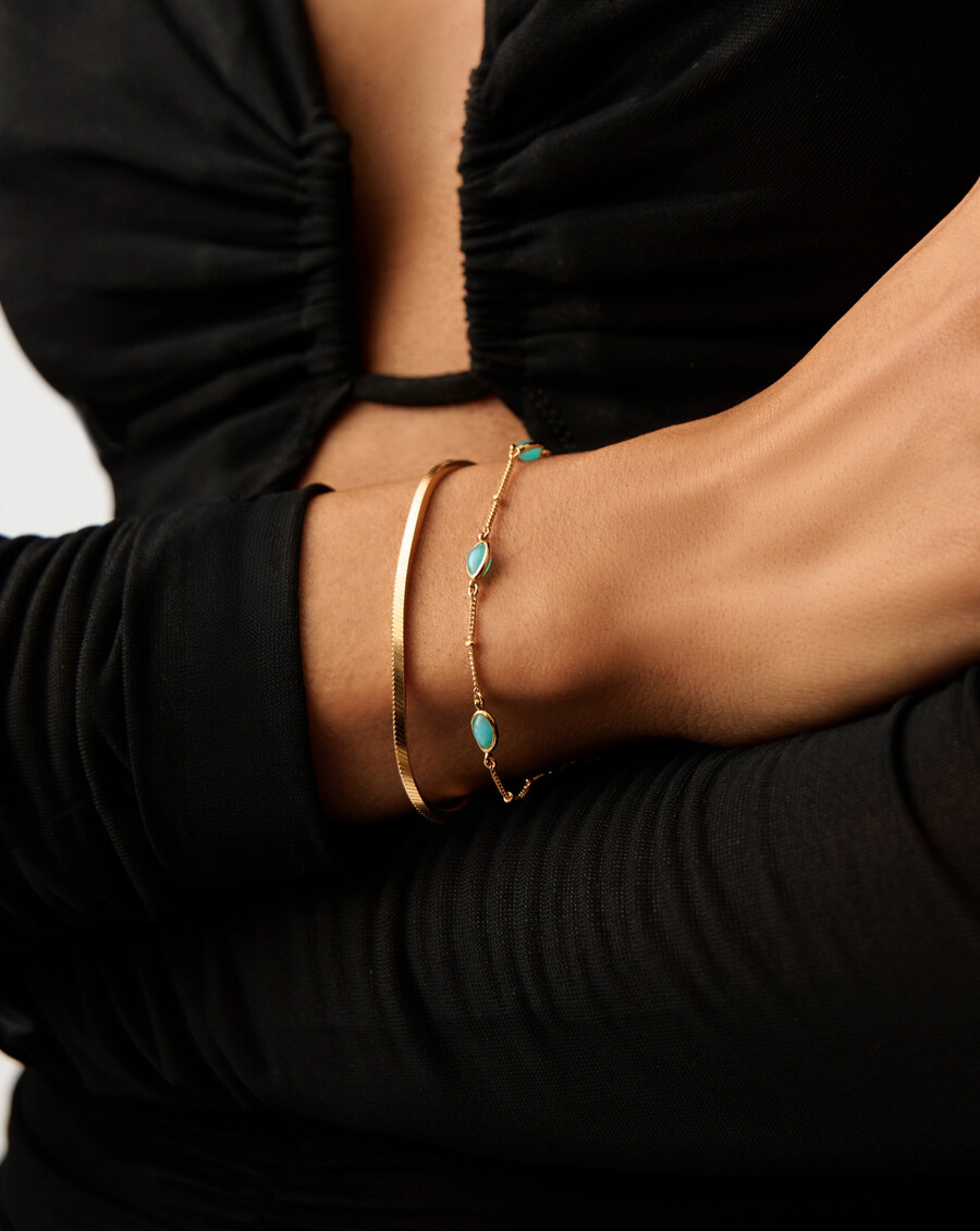 magma-edelstein-charm-armband – goldamazonit
