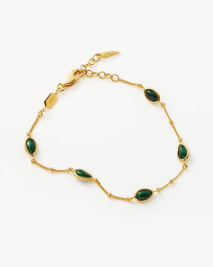 magma-edelstein-charm-armband – goldmalachit