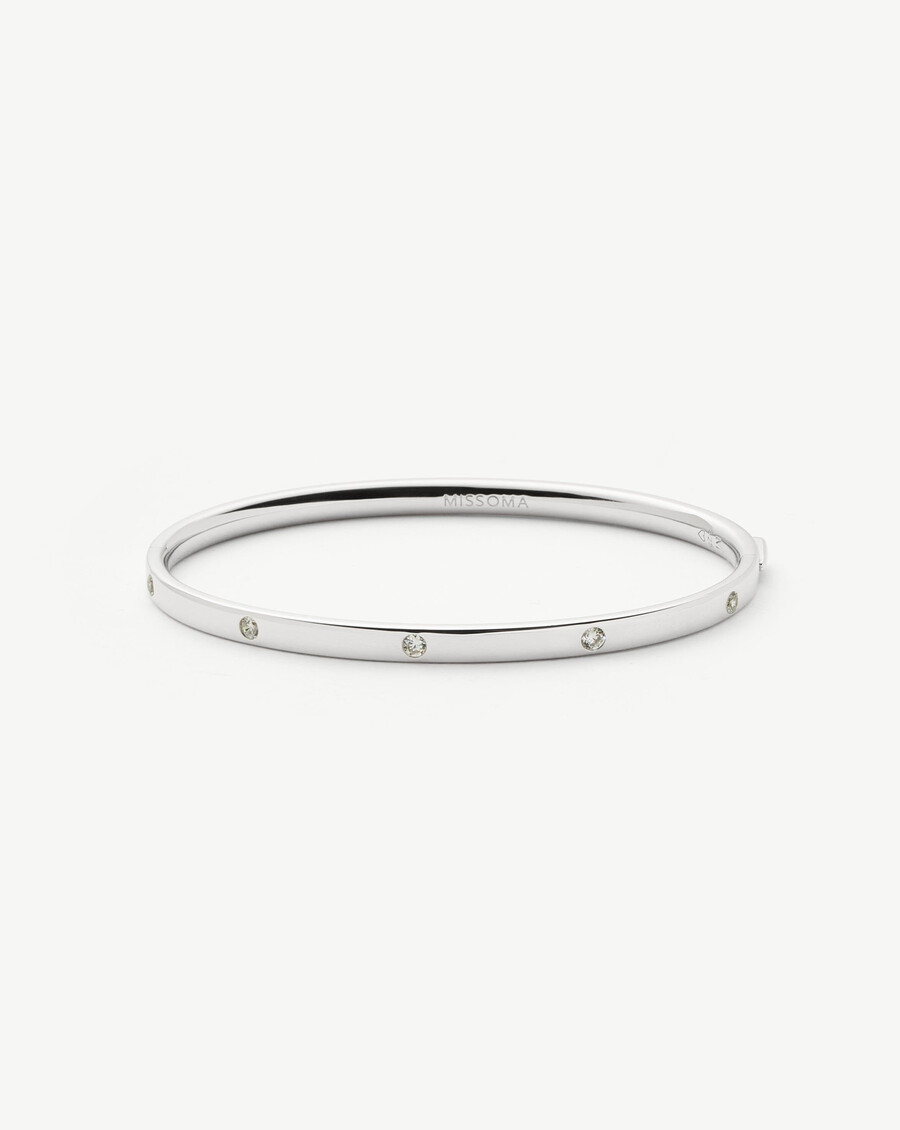 interstellar klapparmband – sterlingsilberzirkonia