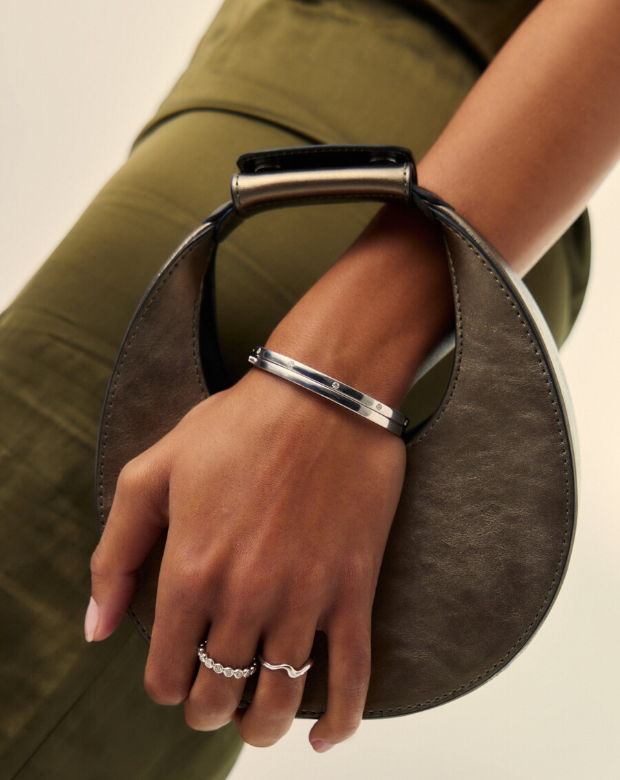 interstellar klapparmband – sterlingsilberzirkonia
