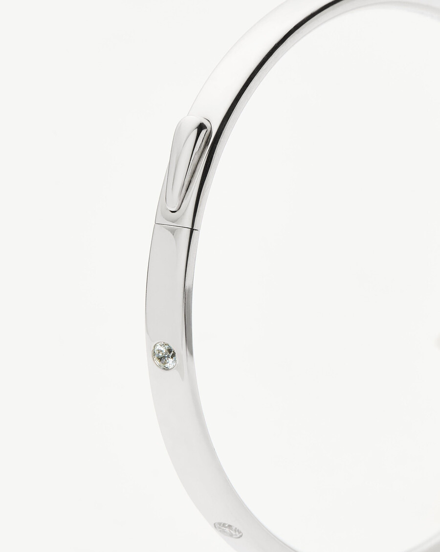 interstellar klapparmband – sterlingsilberzirkonia