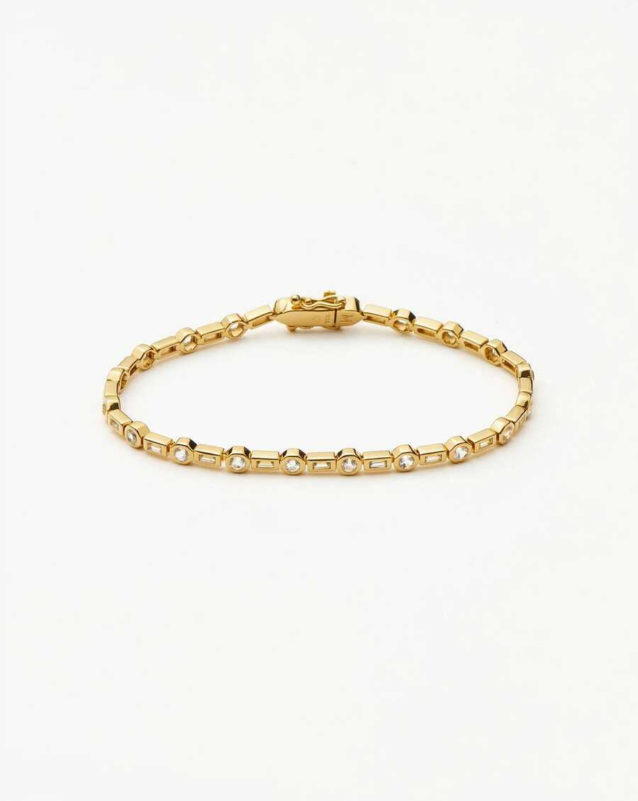 lucy williams tennisarmband – 18 karat gold vermeil