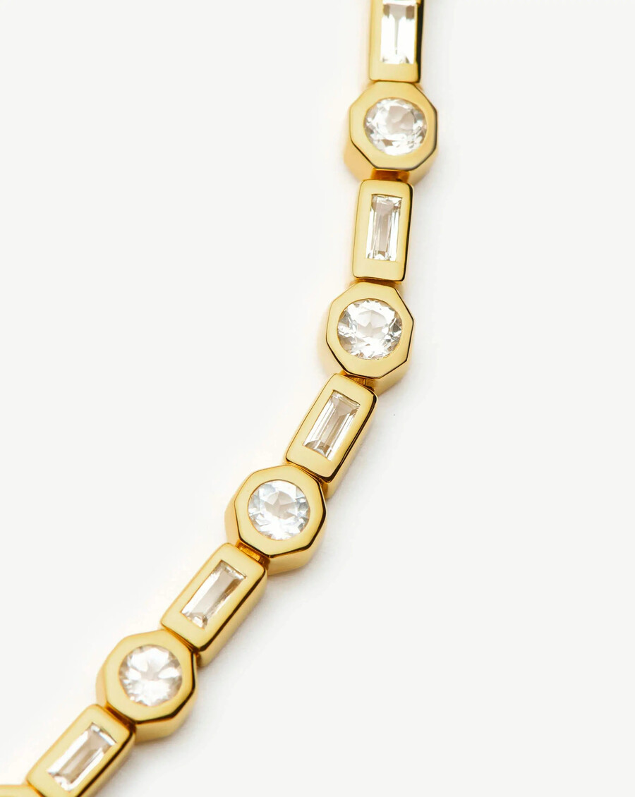 lucy williams tennisarmband – 18 karat gold vermeil