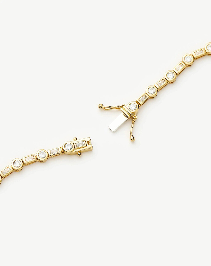 lucy williams tennisarmband – 18 karat gold vermeil