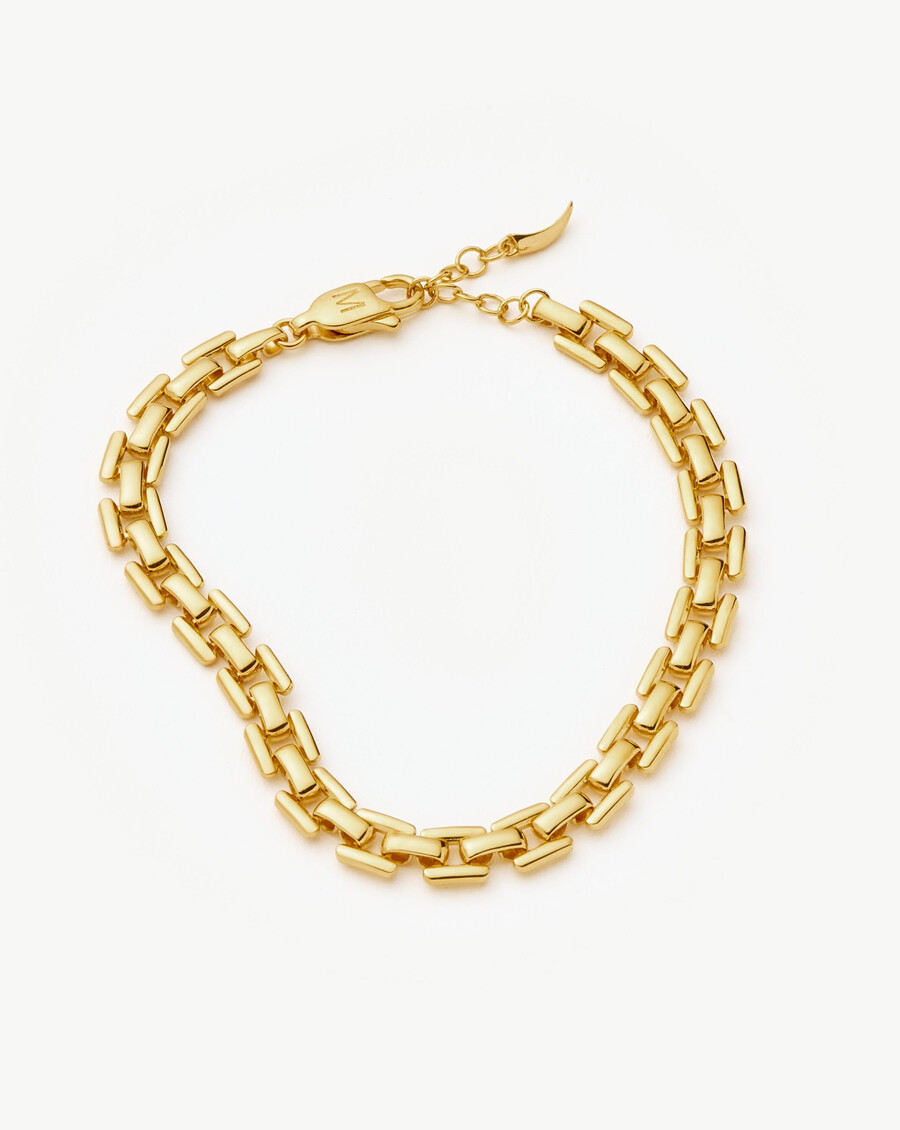 zeitmesser-gliederarmband – gold