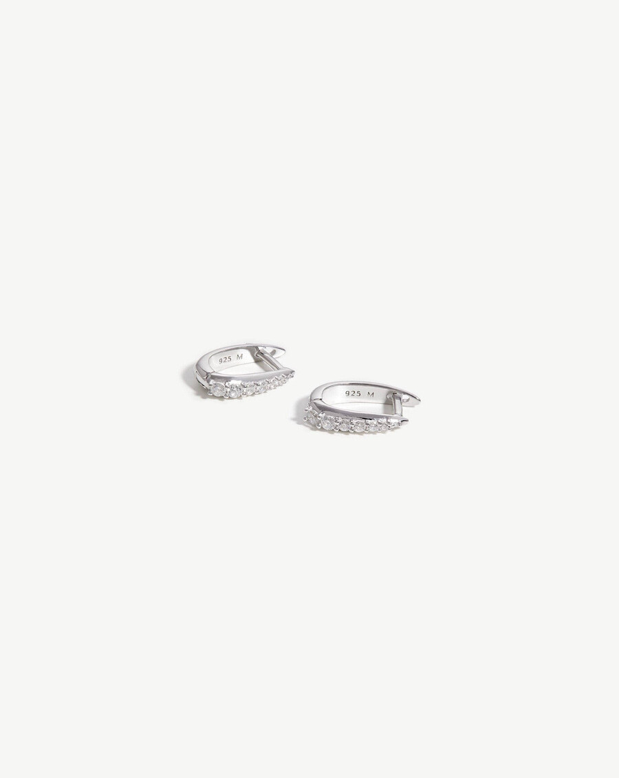 krallen-huggies - sterlingsilberpavé