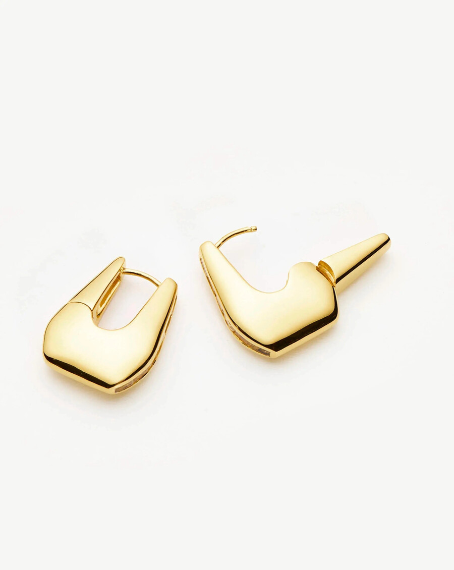 lucy williams arco pavé gold kleine creolen