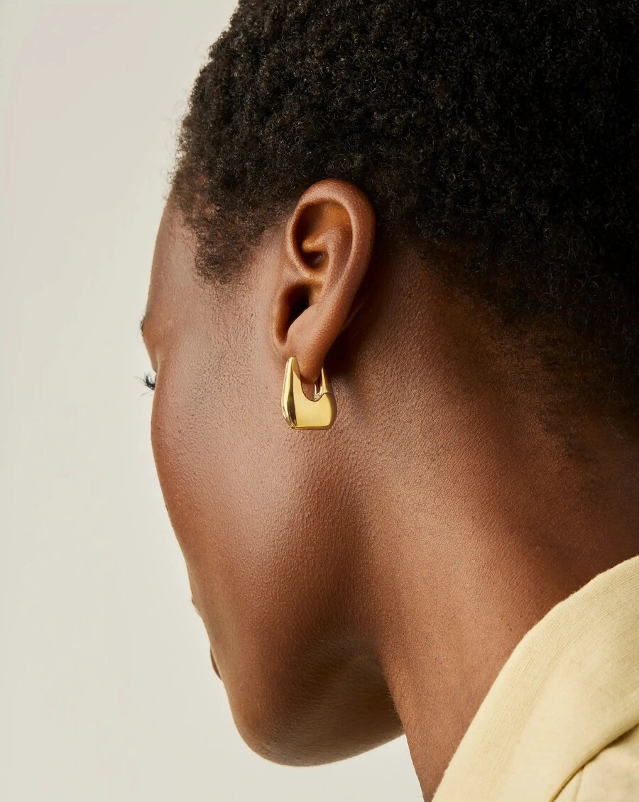 lucy williams arco pavé gold kleine creolen