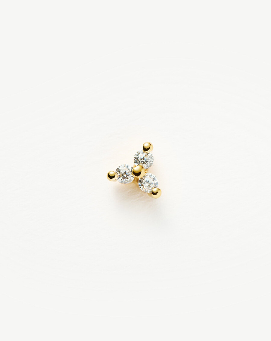 dreieckige ohrstecker