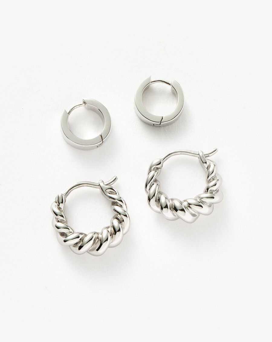chubby tidal mini-creolen-set
