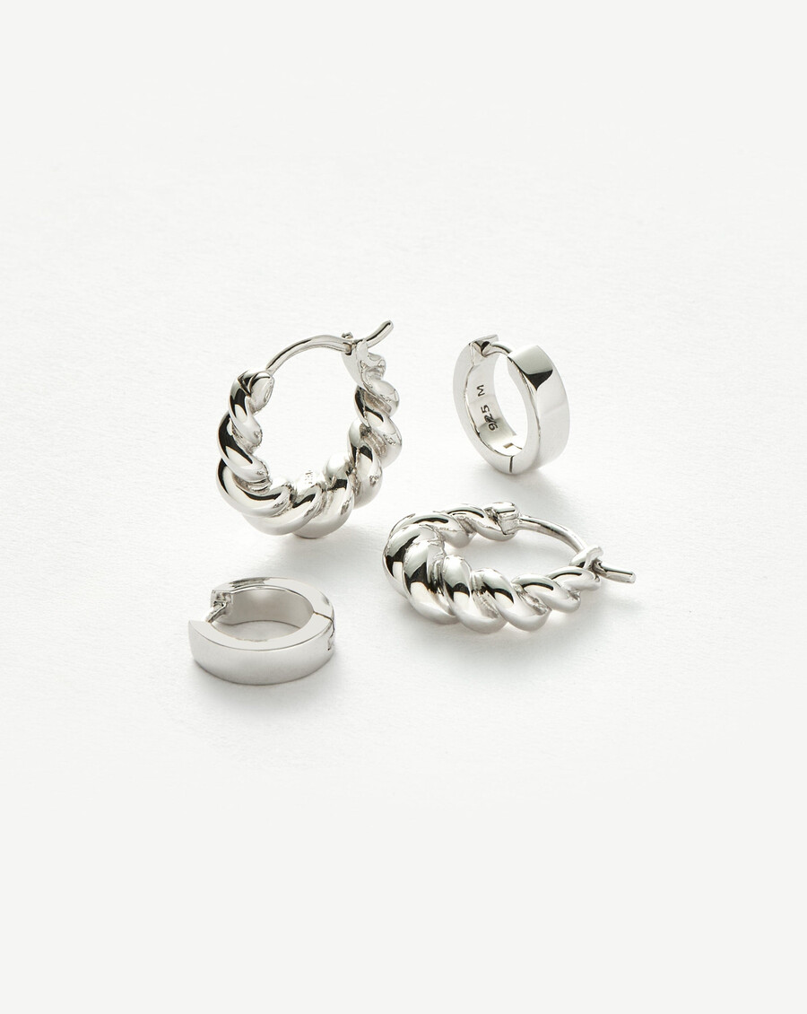 chubby tidal mini-creolen-set