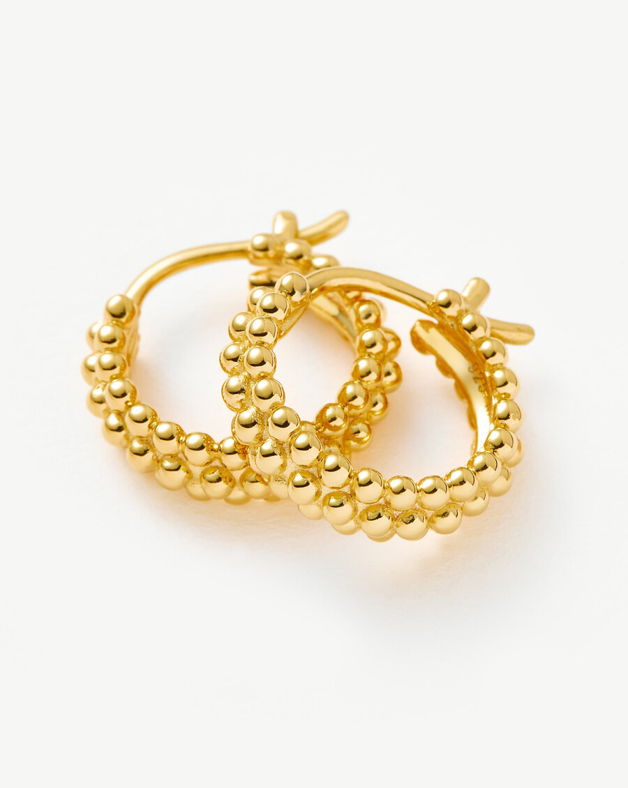mini baya gold creolen