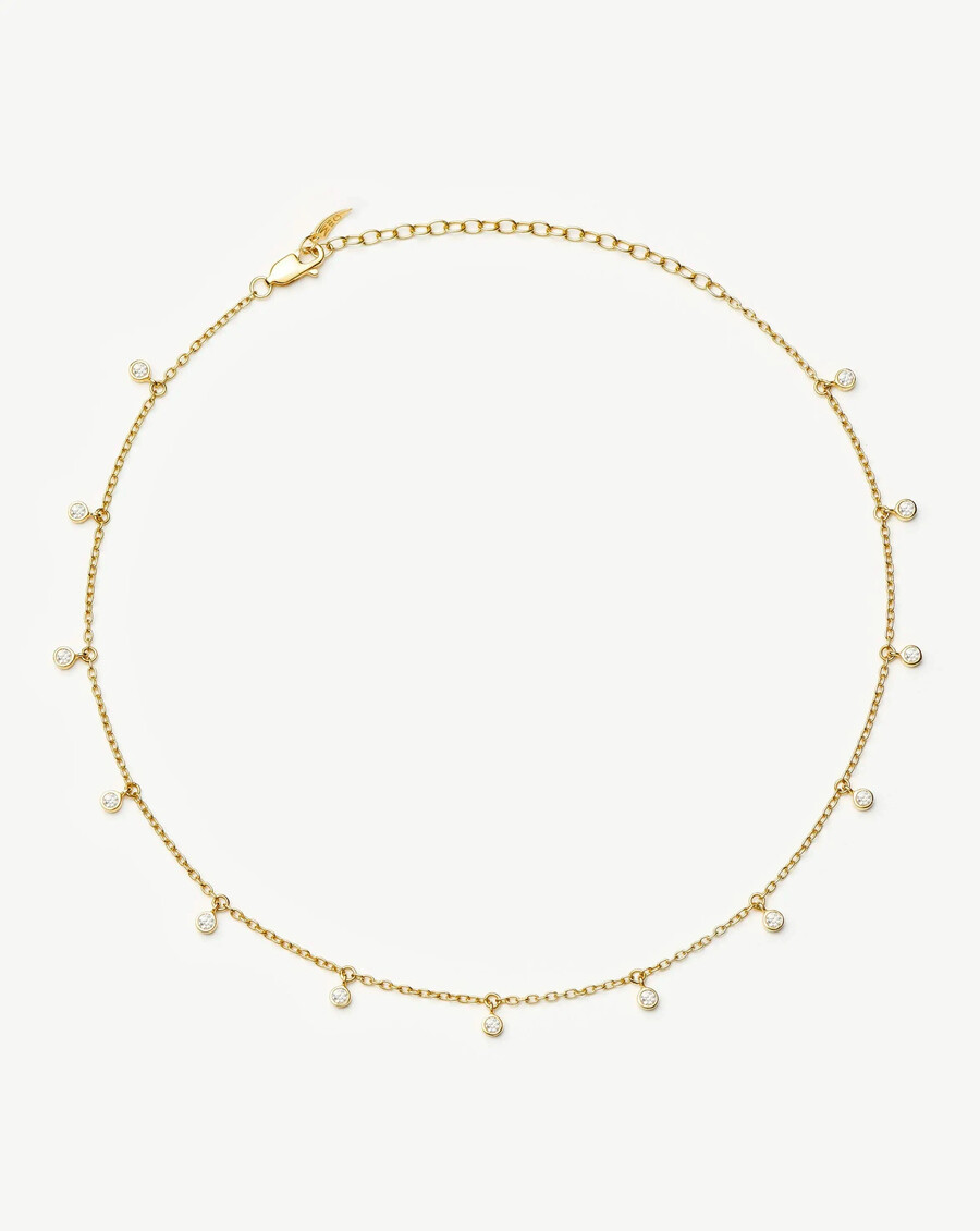 interstellar drop gold choker