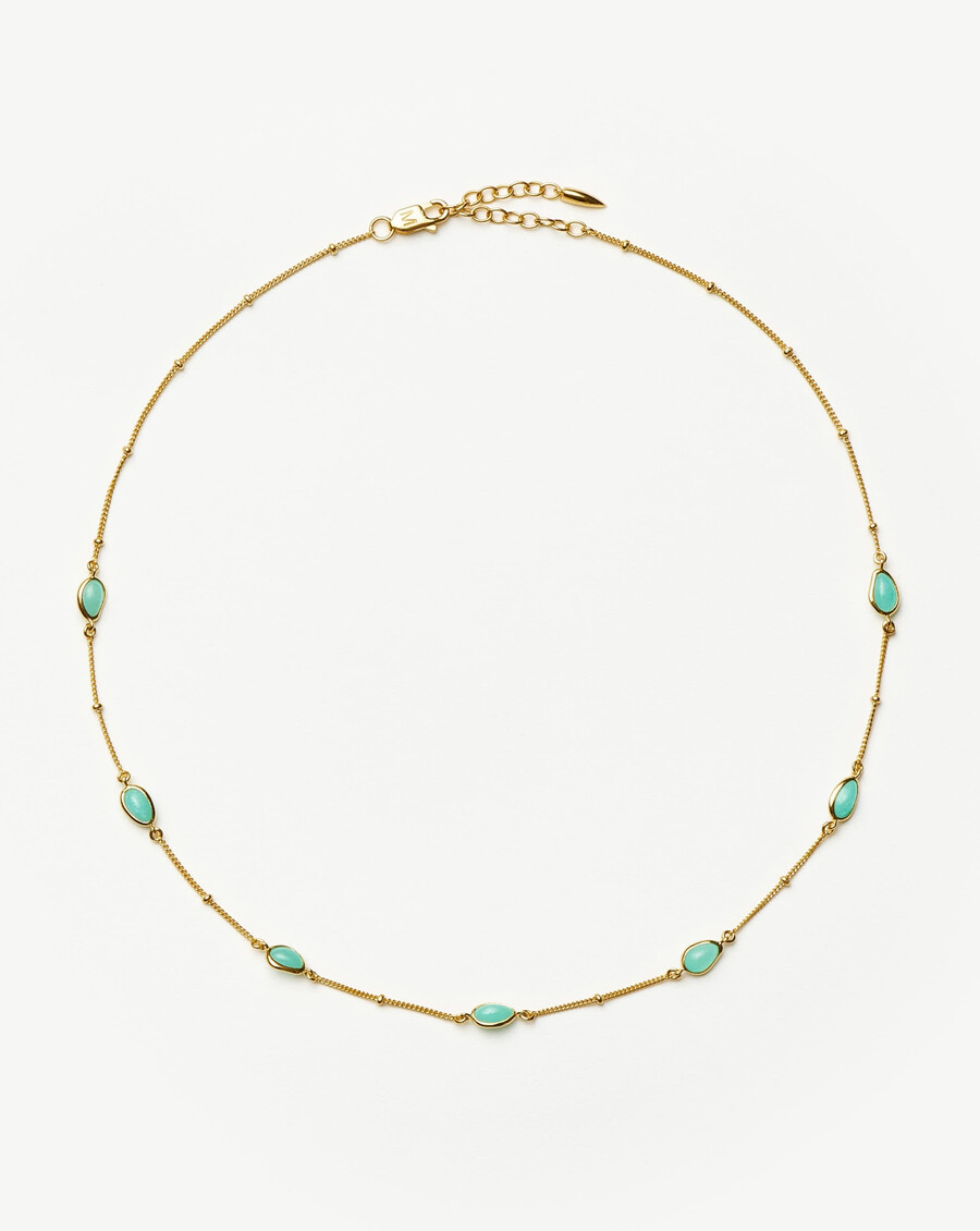 magma-edelstein-charm gold-choker