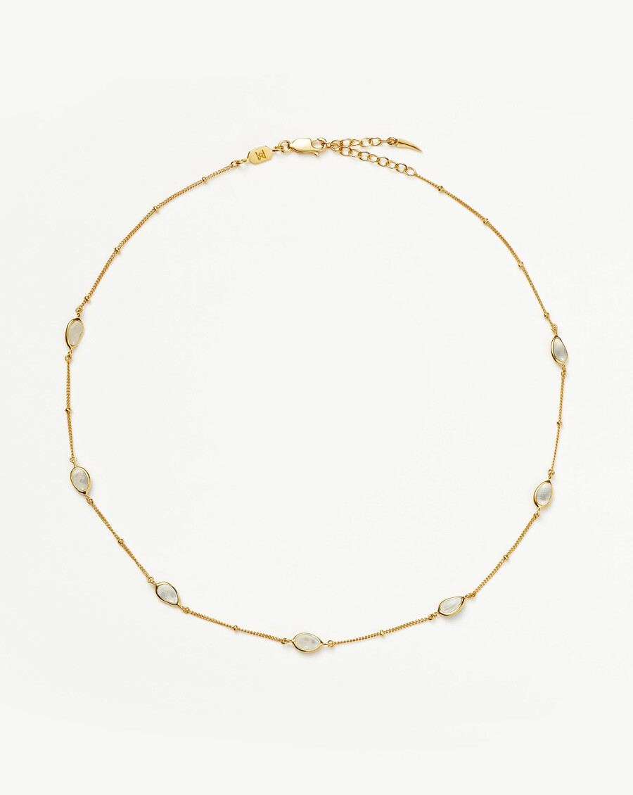 magma-edelstein-charm-choker – gold