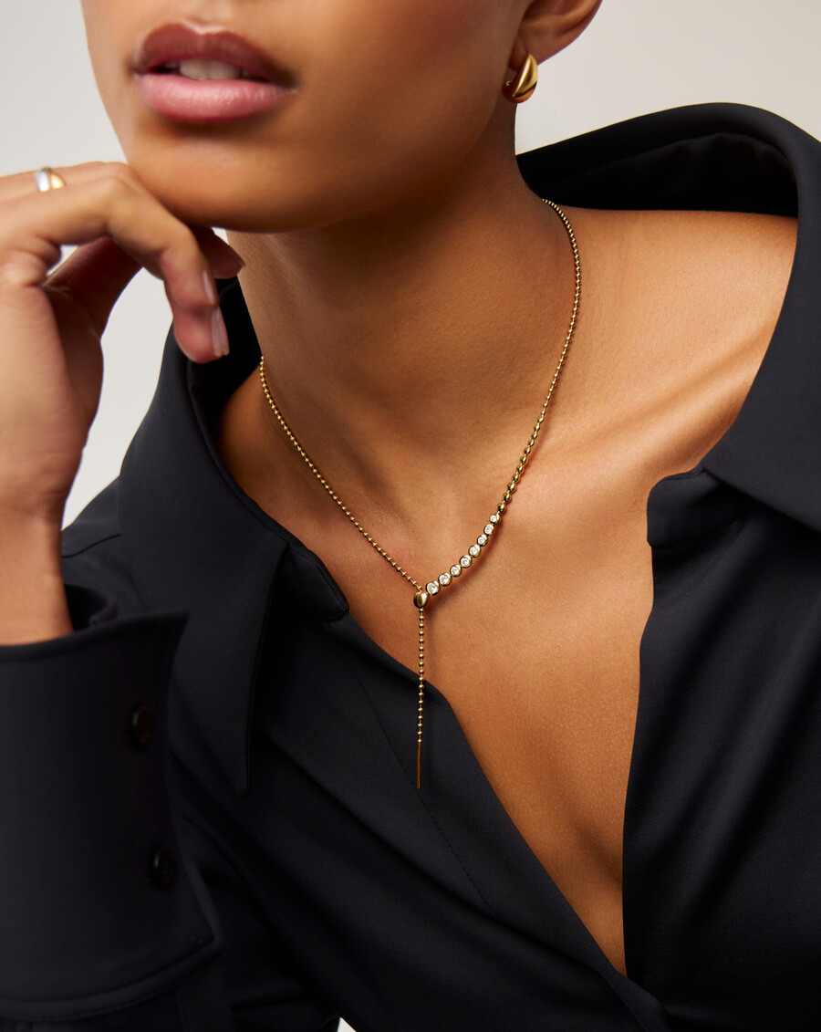 perlen- und stein-schieber-lariat-goldkette