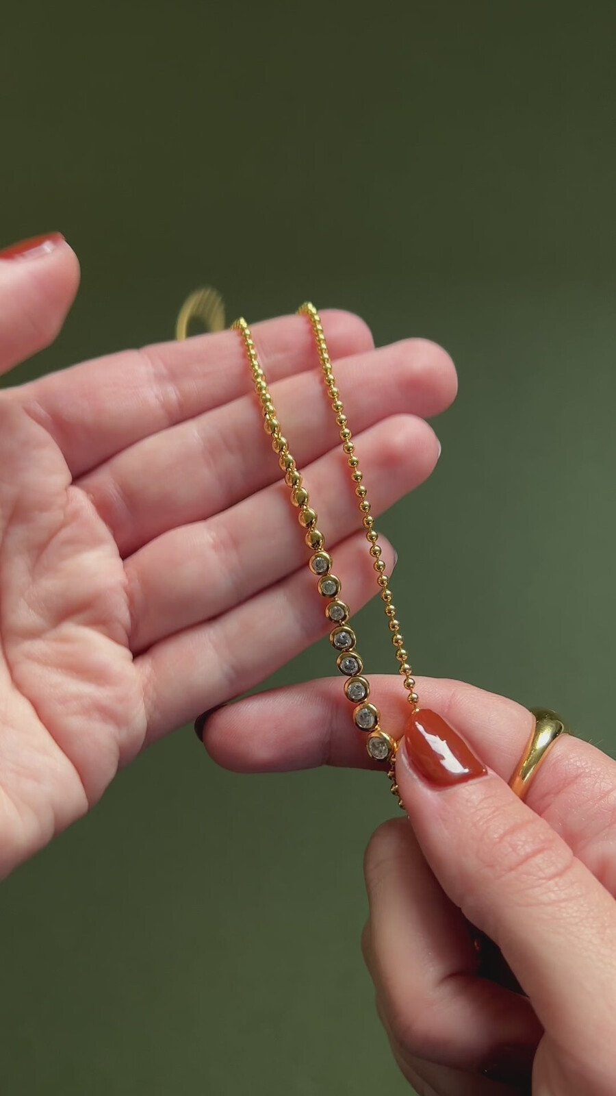perlen- und stein-schieber-lariat-goldkette