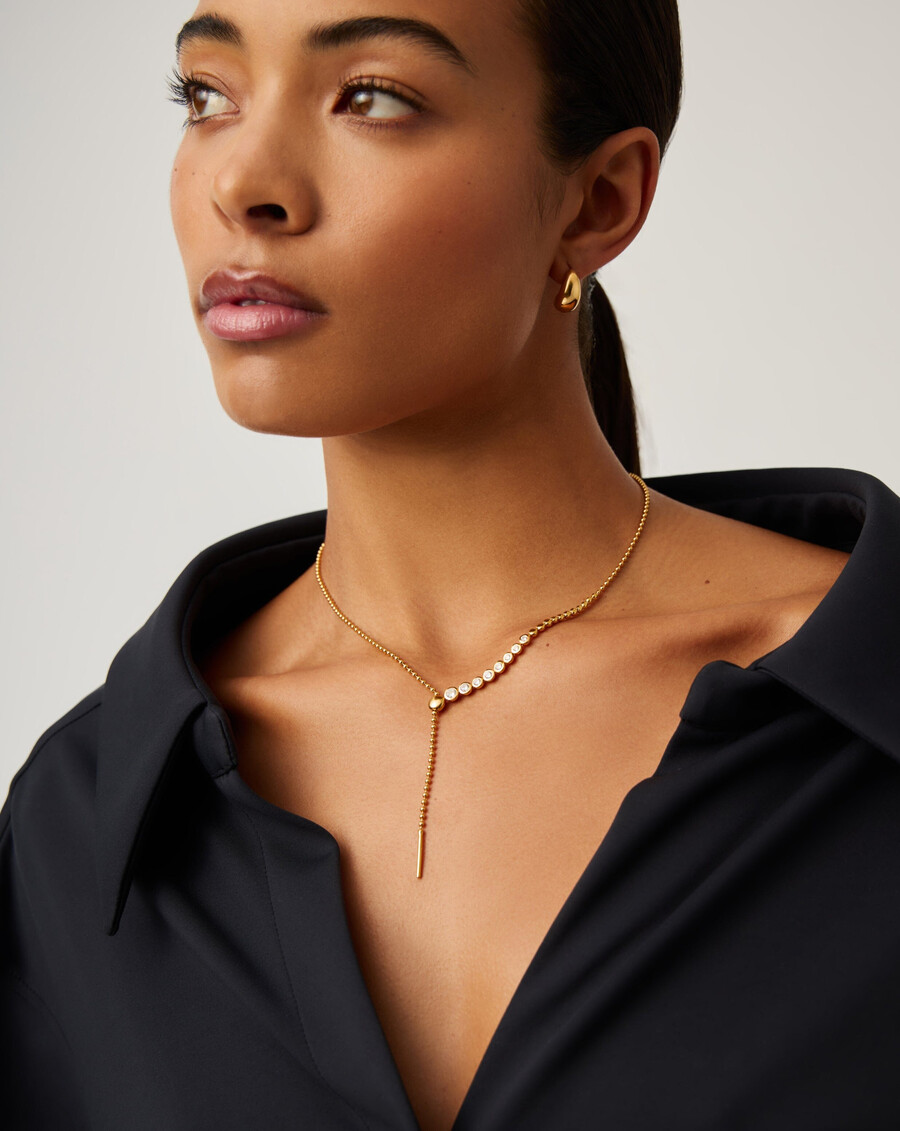 perlen- und stein-schieber-lariat-goldkette