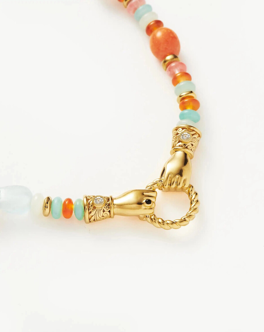 harris reed in good hands perlen-edelstein-goldkette