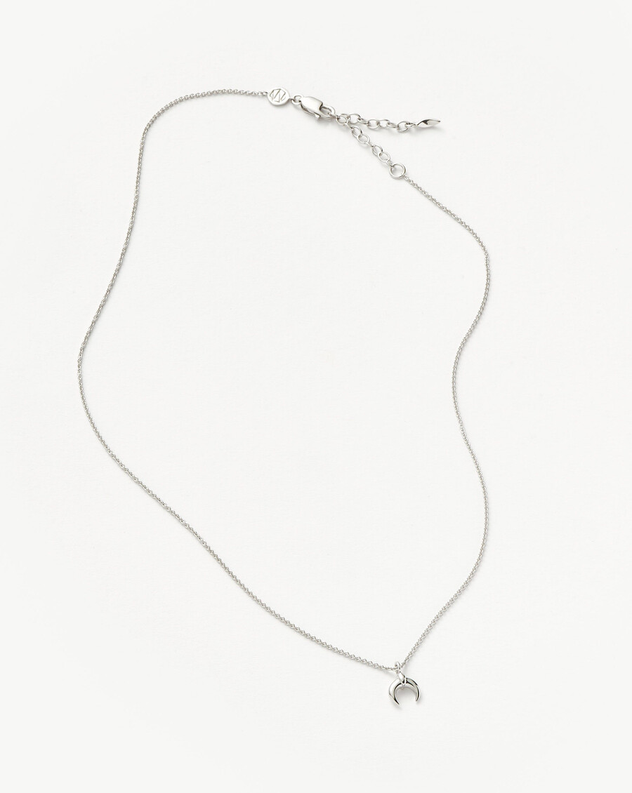 lucy williams tiny horn necklace