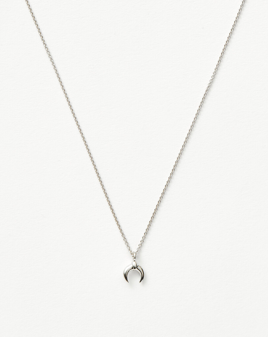lucy williams tiny horn necklace