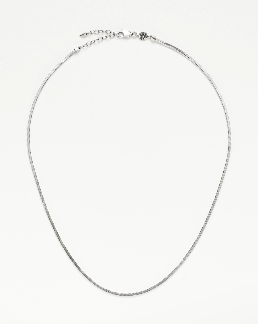 lucy williams kurze quadratische schlangenkette
