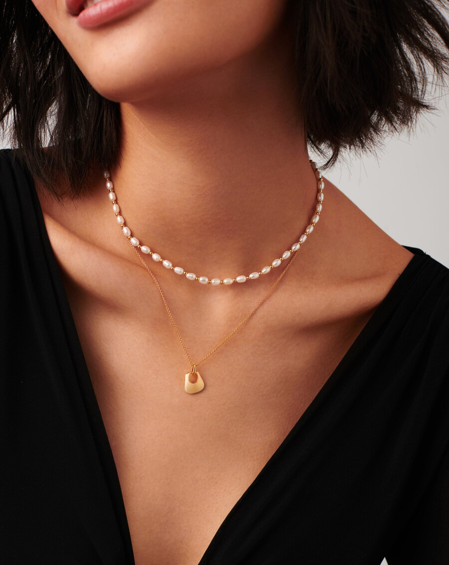 perlenbesetztes choker