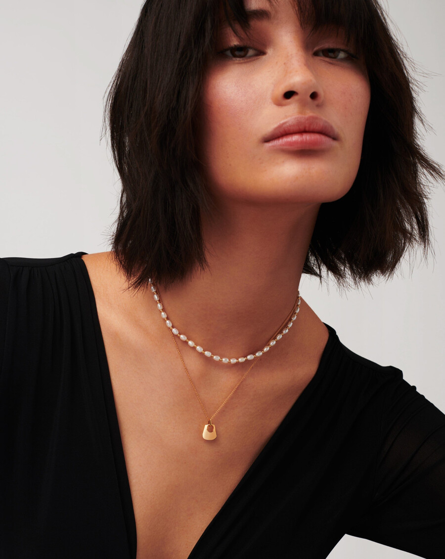 perlenbesetztes choker