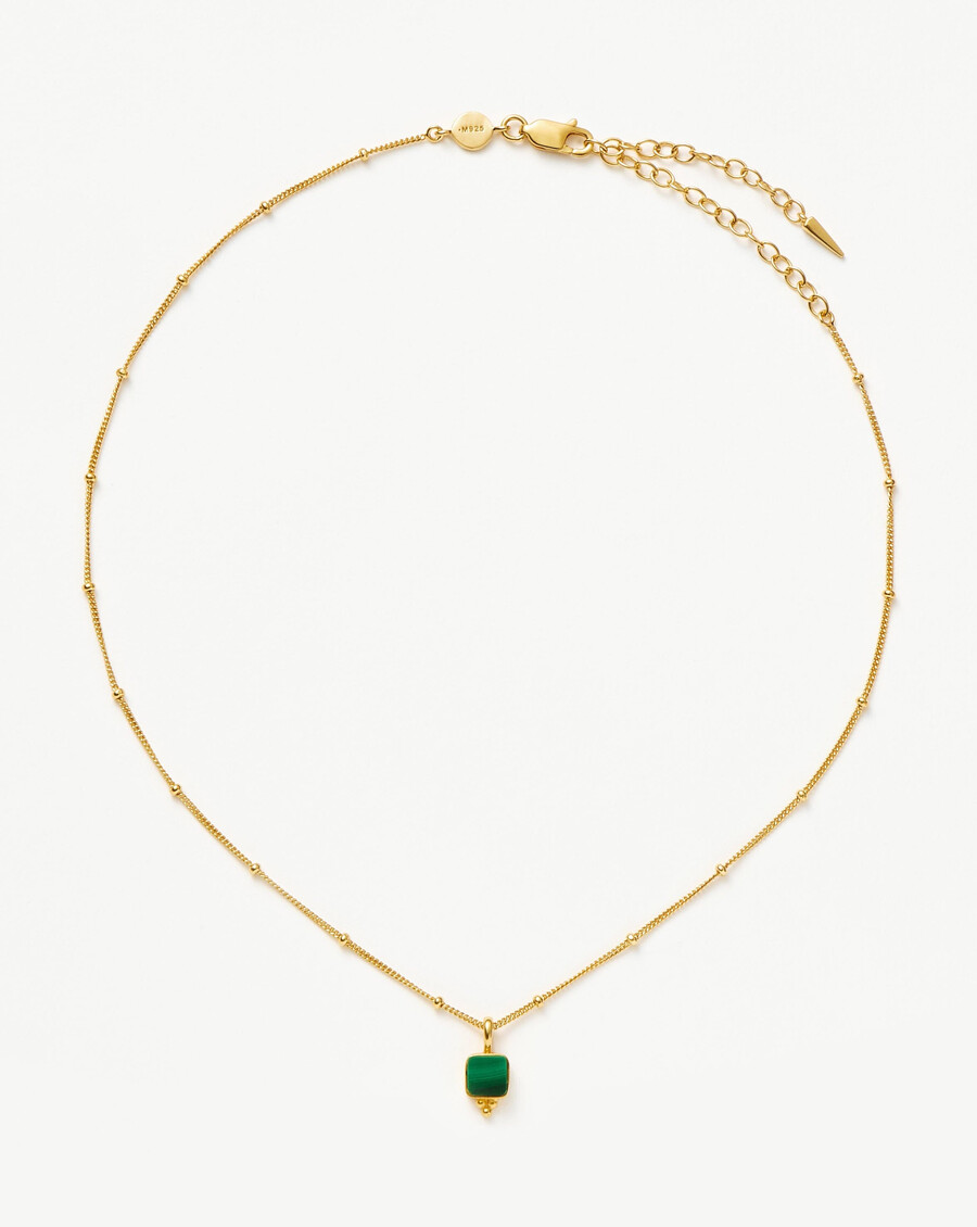 lucy williams malachit-choker