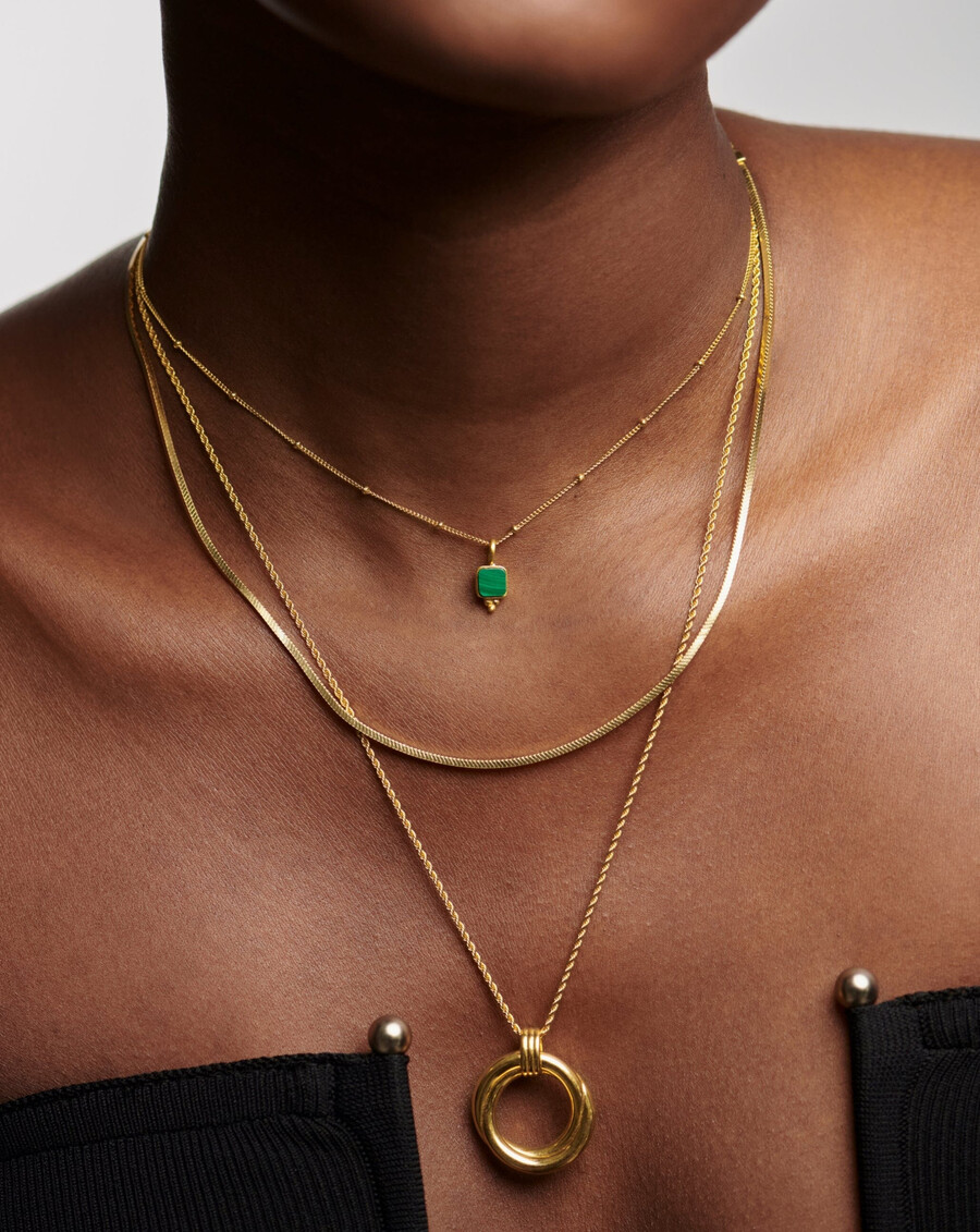 lucy williams malachit-choker