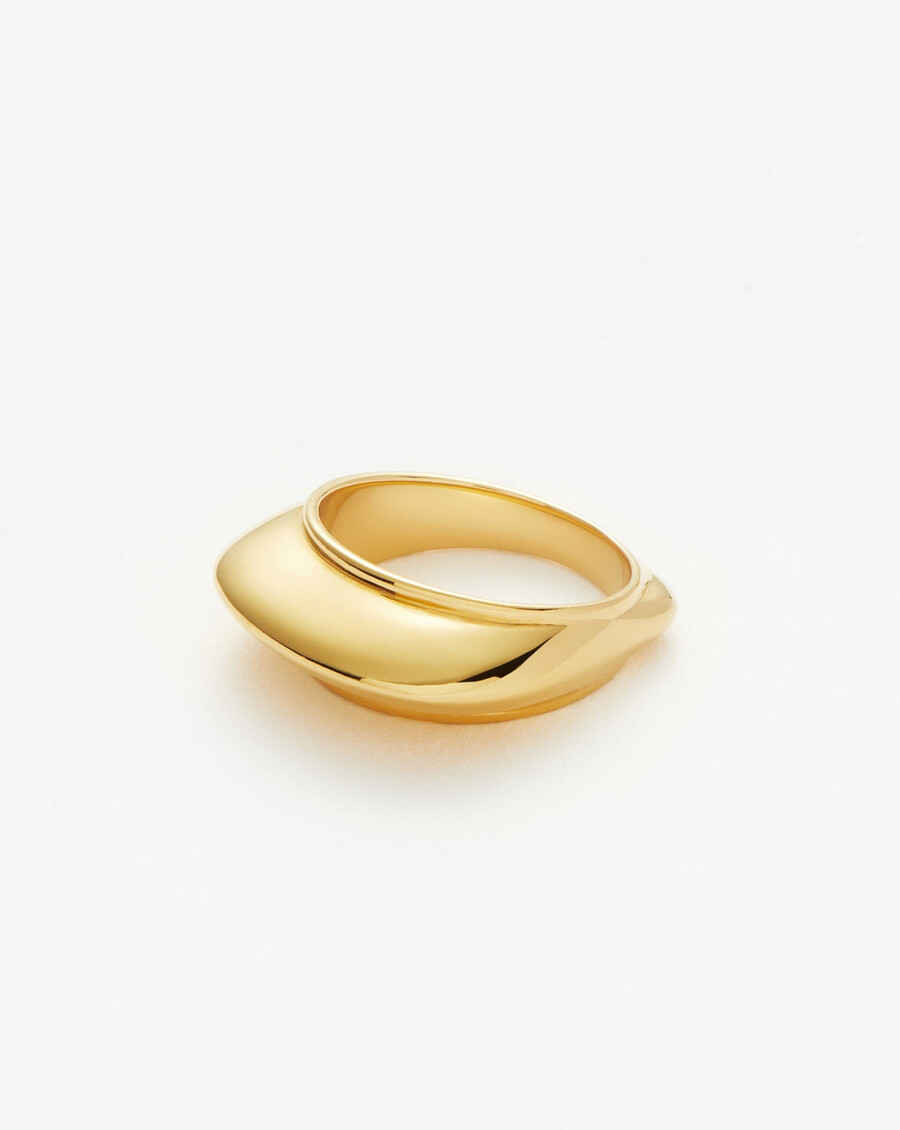 hera dome stapelring – gold missoma us