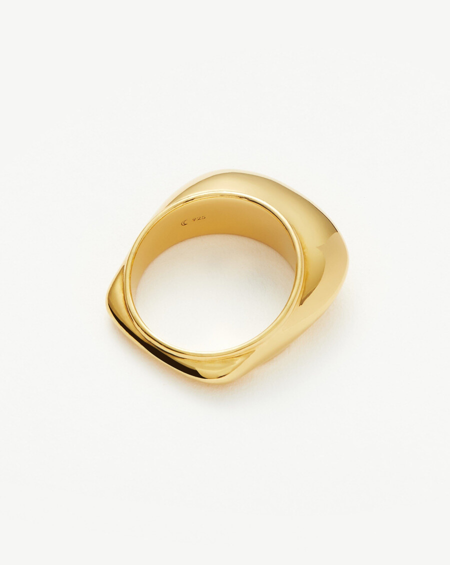 hera dome stapelring – gold missoma us