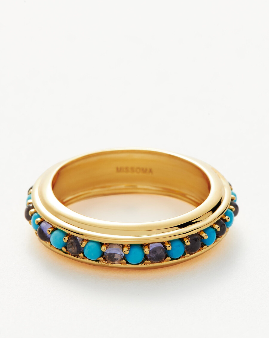 hot rox edelstein-stapelring