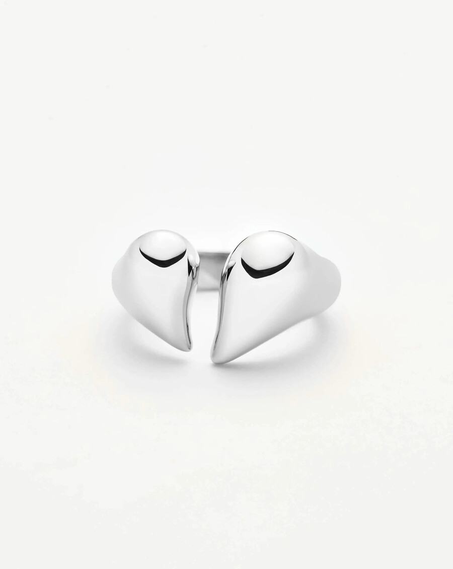 molten heart statement-ring